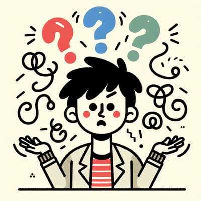 confuse のイメージ