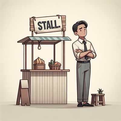 stall のイメージ