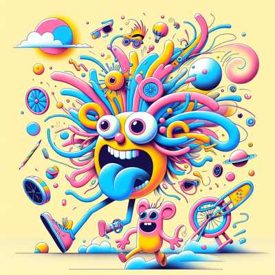 wacky のイメージ