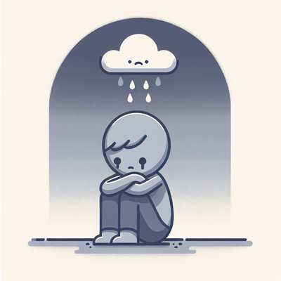 depressed のイメージ